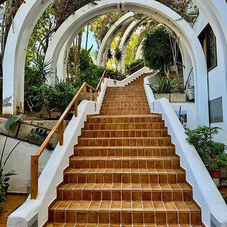 Fanabe Stunning Beachfront Penthouse Parque Royal Adeje Tenerife Lejlighed *