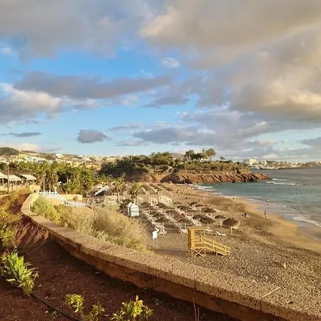Lägenhet Fanabe Stunning Beachfront Penthouse Parque Royal Adeje Tenerife