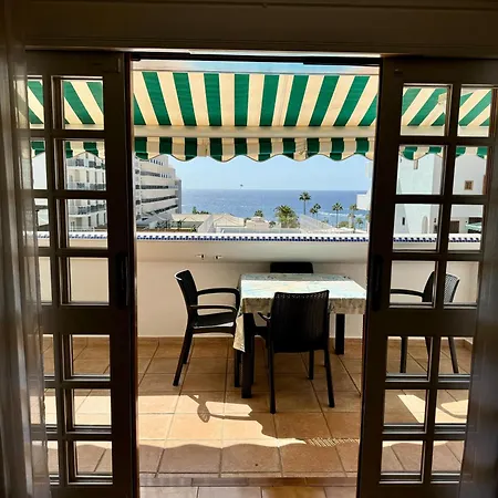 아파트 Fanabe Stunning Beachfront Penthouse Parque Royal Adeje Tenerife 아데제