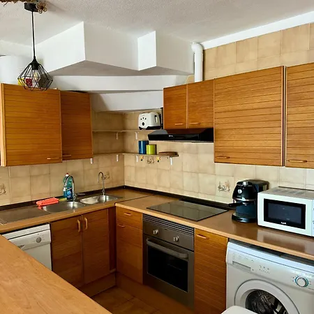 아파트 Fanabe Stunning Beachfront Penthouse Parque Royal Adeje Tenerife *